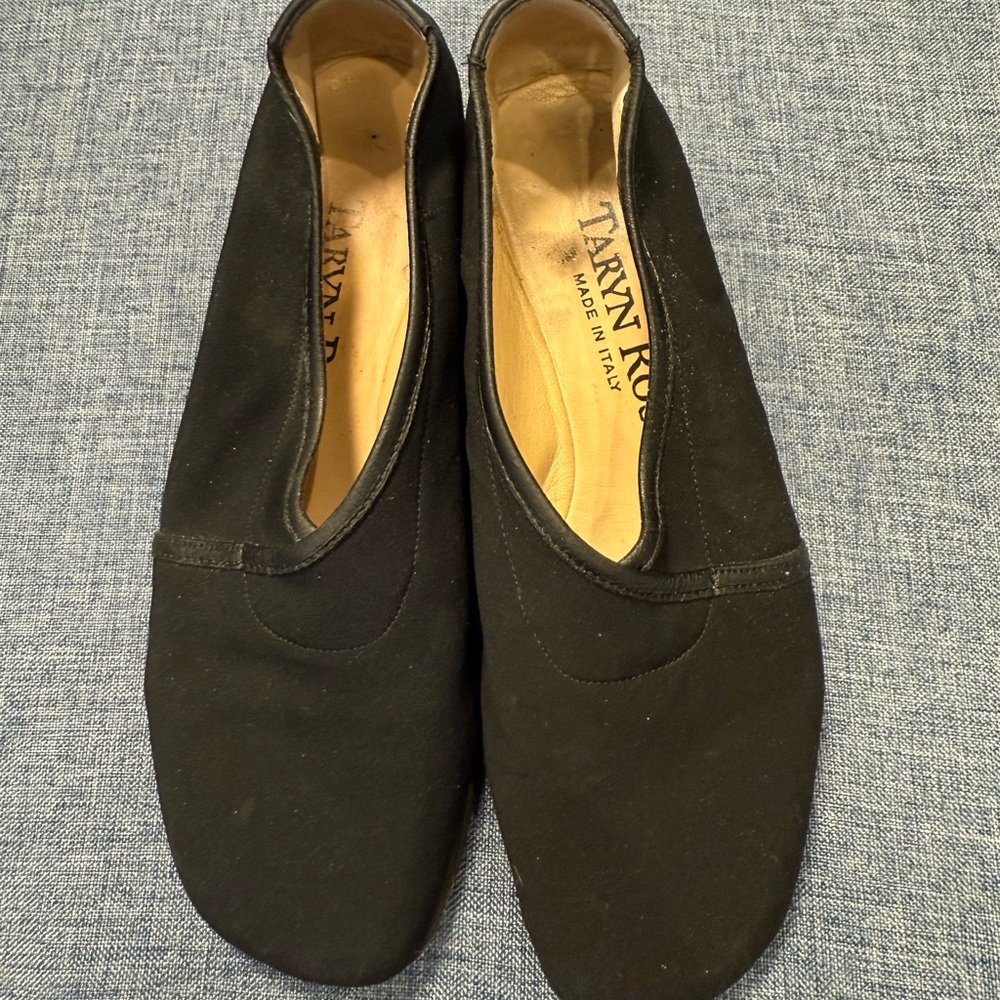 Taryn Rose Classic Black Loafers